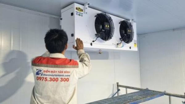 Lắp kho đông lạnh 25 khối bảo quản hải sản Lắp kho đông lạnh 25 khối bảo quản hải sản