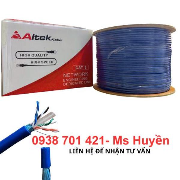 Cáp mạng FTP Cat6, Cáp mạng UTP Cat6 Altek Kabel