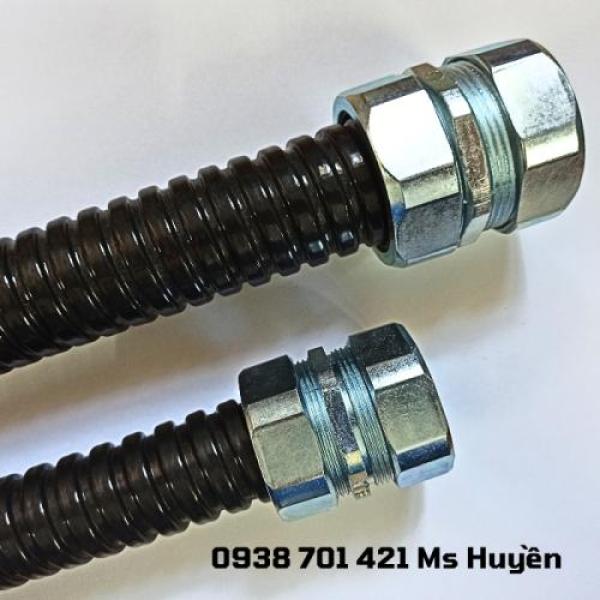 Ống ruột gà lõi thép + đầu nối Ống ruột gà lõi thép + đầu nối