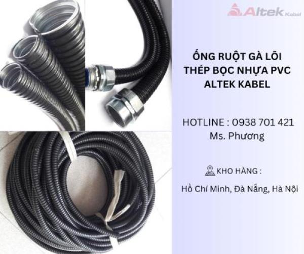 ỐNG RUỘT GÀ LÕI THÉP BỌC NHỰA PVC ALTEK KABEL ỐNG RUỘT GÀ LÕI THÉP BỌC NHỰA PVC ALTEK KABEL