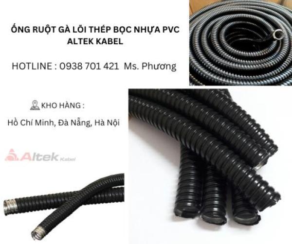 ỐNG RUỘT GÀ LÕI THÉP BỌC NHỰA PVC ALTEK KABEL ỐNG RUỘT GÀ LÕI THÉP BỌC NHỰA PVC ALTEK KABEL