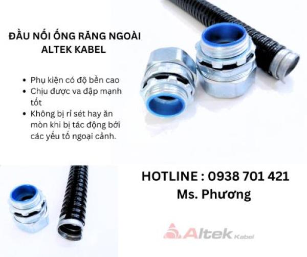 Đầu nối ống răng ngoài Altek Kabel Đầu nối ống răng ngoài Altek Kabel