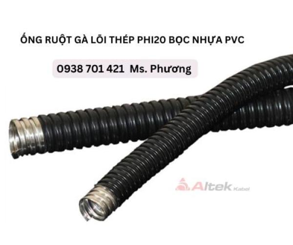 Ống ruột gà lõi thép Phi20 bọc nhựa PVC Đà Nẵng, Hà Nội, Hồ Chí Minh Ống ruột gà lõi thép Phi20 bọc nhựa PVC Đà Nẵng, Hà Nội, Hồ Chí Minh