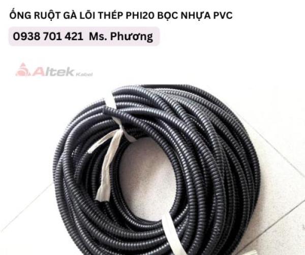 Ống ruột gà lõi thép Phi20 bọc nhựa PVC Đà Nẵng, Hà Nội, Hồ Chí Minh Ống ruột gà lõi thép Phi20 bọc nhựa PVC Đà Nẵng, Hà Nội, Hồ Chí Minh