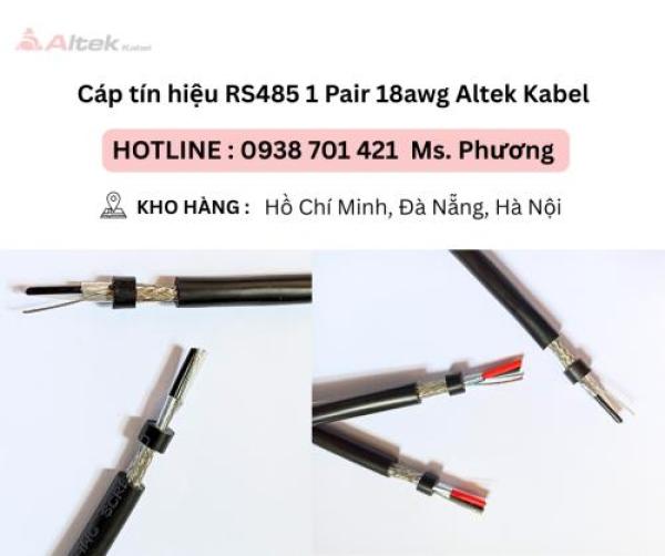 Cáp tín hiệu RS485 1 Pair 18awg Altek Kabel tại Đà Nẵng, Hà Nội, Hồ Chí Minh Cáp tín hiệu RS485 1 Pair 18awg Altek Kabel tại Đà Nẵng, Hà Nội, Hồ Chí Minh