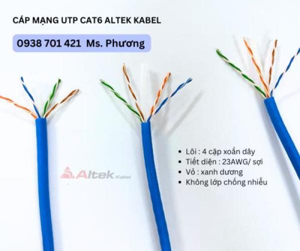 Cáp mạng UTP Cat6 Altek Kabel tại Đà Nẵng, Hà Nội, Hồ Chí Minh