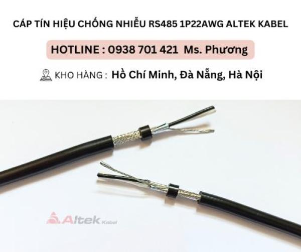 Cáp tín hiệu chống nhiễu RS485 1P22awg Altek Kabel Đà Nẵng, Hà Nội, Hồ Chí Minh Cáp tín hiệu chống nhiễu RS485 1P22awg Altek Kabel Đà Nẵng, Hà Nội, Hồ Chí Minh
