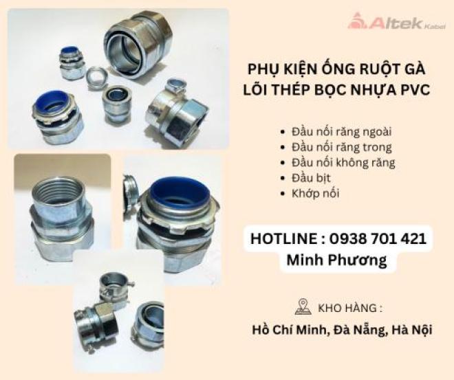 Phụ kiện ống ruột gà lõi thép bọc nhựa PVC Đà Nẵng, Hà Nội, Quảng Bình Phụ kiện ống ruột gà lõi thép bọc nhựa PVC Đà Nẵng, Hà Nội, Quảng Bình