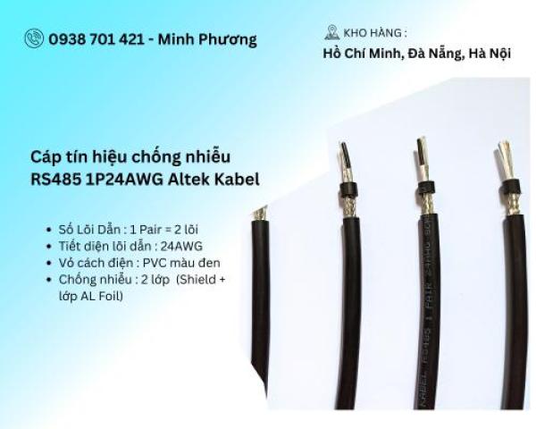 Cáp tín hiệu chống nhiễu RS485 1P24AWG Altek Kabel Đà Nẵng, Hà Nội, Khánh Hòa