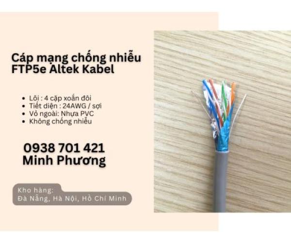 Cáp mạng chống nhiễu FTP5e giao ngay Ninh Thuận, Bình Thuận, Kon Tum