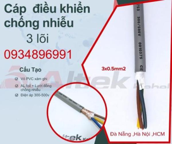 Cáp tín hiệu chống nhiễu 6x 0.22mm²- Altek Kabel Hồ Chí Minh Cáp tín hiệu chống nhiễu 6x 0.22mm²- Altek Kabel Hồ Chí Minh