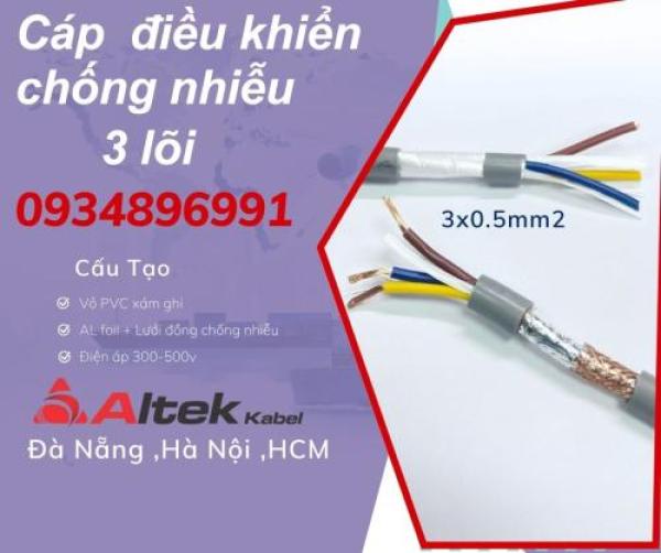 Cáp tín hiệu chống nhiễu 6x 0.22mm²- Altek Kabel Hồ Chí Minh Cáp tín hiệu chống nhiễu 6x 0.22mm²- Altek Kabel Hồ Chí Minh