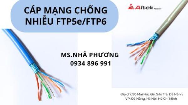 CÁP MẠNG ALTEK KABEL FTP5e 23AWG ĐÀ NẴNG, HÀ NỘI, HCM. CÁP MẠNG ALTEK KABEL FTP5e 23AWG ĐÀ NẴNG, HÀ NỘI, HCM.