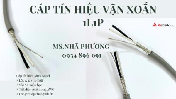 CÁP TÍN HIỆU VẶN XOẮN ALTEK KABEL 1/2/3/4 LÕI – 1 LỚP CHỐNG NHIỄU CÁP TÍN HIỆU VẶN XOẮN ALTEK KABEL 1/2/3/4 LÕI – 1 LỚP CHỐNG NHIỄU