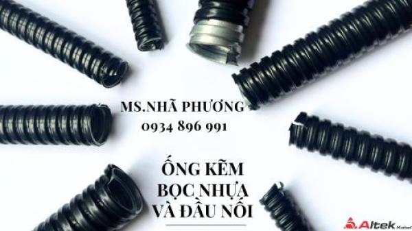 ỐNG RUỘT GÀ KẼM BỌC NHỰA VÀ ĐẦU NỐI RĂNG NGOÀI
