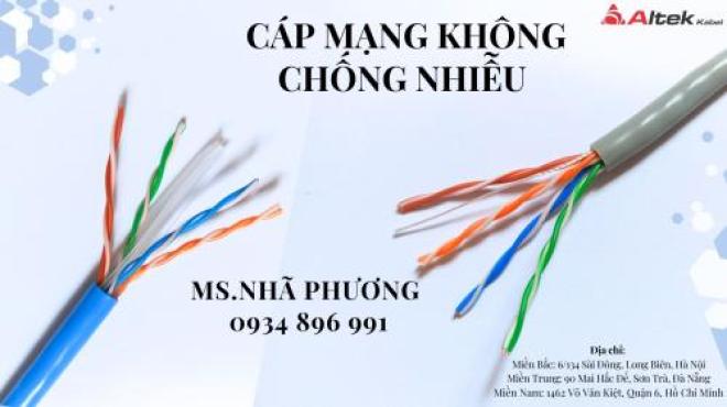 CÁP MẠNG ALTEK KABEL UTP6 24AWG ĐÀ NẴNG, HÀ NỘI, HCM. CÁP MẠNG ALTEK KABEL UTP6 24AWG ĐÀ NẴNG, HÀ NỘI, HCM.