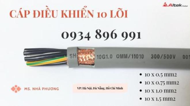 Cáp Điều Khiển 10x1.5 Mm2 Giao Ngay Đà Nẵng, Hà Nội, Hồ Chí Minh Cáp Điều Khiển 10x1.5 Mm2 Giao Ngay Đà Nẵng, Hà Nội, Hồ Chí Minh