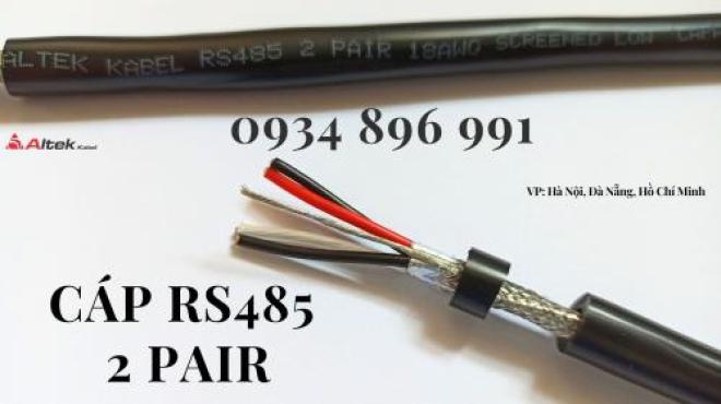 Cáp Tín Hiệu Rs485 2 Pair 24 Awg Khánh Hòa, Gia Lai, Phú Yên