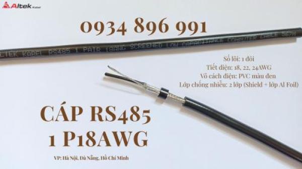 CÁP TÍN HIỆU RS485 1 PAIR 22 AWG KHÁNH HÒA, BÌNH ĐỊNH, GIA LAI