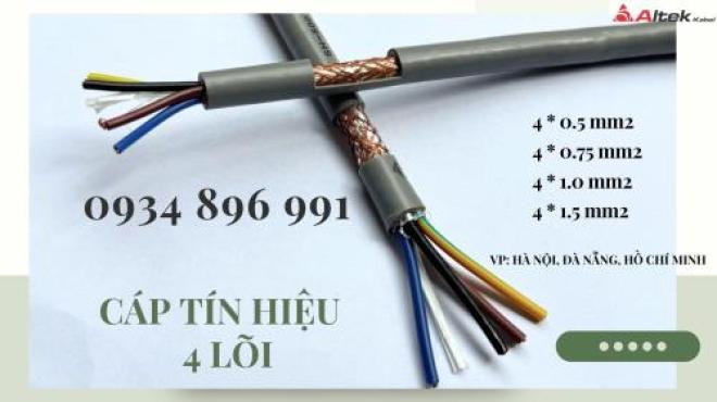 CÁP ĐIỀU KHIỂN 4 X 0.5 MM2 GIAO NGAY HÀ TĨNH, NGHỆ AN, THANH HÓA CÁP ĐIỀU KHIỂN 4 X 0.5 MM2 GIAO NGAY HÀ TĨNH, NGHỆ AN, THANH HÓA