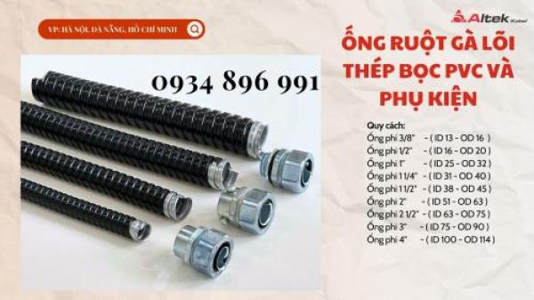 Ống Ruột Gà Kẽm Bọc Nhựa Và Đầu Nối Đà Nẵng, Huế Ống Ruột Gà Kẽm Bọc Nhựa Và Đầu Nối Đà Nẵng, Huế