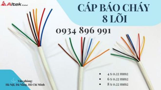 Cáp Báo Cháy 8 Lõi 0.22 Mm2 Đà Nẵng, Huế, Quảng Trị Giao Ngay Cáp Báo Cháy 8 Lõi 0.22 Mm2 Đà Nẵng, Huế, Quảng Trị Giao Ngay
