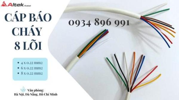 Cáp Báo Cháy 8 Lõi 0.22 Mm2 Đà Nẵng, Huế, Quảng Trị Giao Ngay Cáp Báo Cháy 8 Lõi 0.22 Mm2 Đà Nẵng, Huế, Quảng Trị Giao Ngay