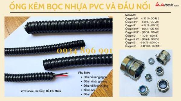 Ống Kẽm Bọc Thép Và Đầu Nối Phi 25 Thanh Hóa, Hà Tĩnh, Nghệ An