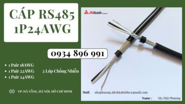Cáp Tín Hiệu Rs485 1 Pair 24 Awg Hà Nội, Hưng Yên, Sơn La