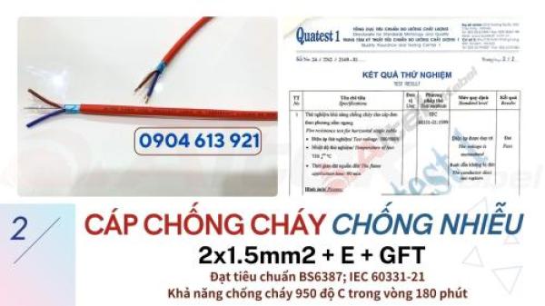 Cáp báo cháy chống cháy chống nhiễu Altek Kabel 2x1.5mm2 phân phối tại Đà Nẵng, Hà Nội, HCM Cáp báo cháy chống cháy chống nhiễu Altek Kabel 2x1.5mm2 phân phối tại Đà Nẵng, Hà Nội, HCM