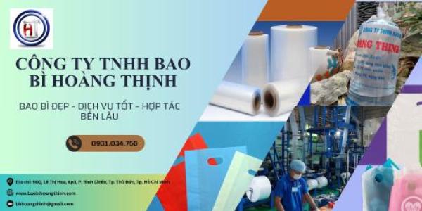 Bao Bì Hoàng Thịnh - Xưởng sản xuất bao bì PE, HDPE Túi, Cuộn Bao Bì Hoàng Thịnh - Xưởng sản xuất bao bì PE, HDPE Túi, Cuộn