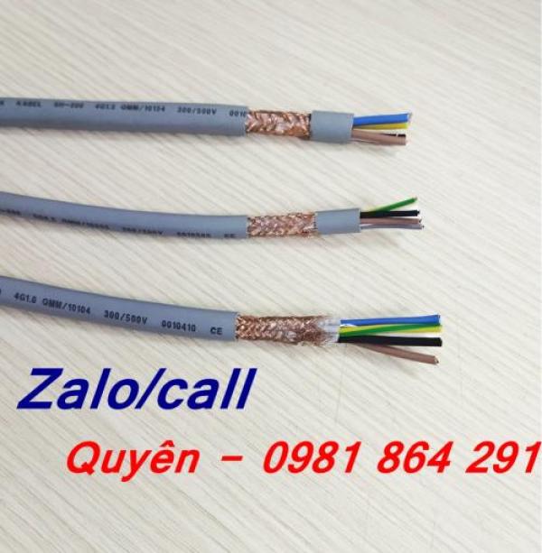 Cáp điều khiển chống nhiễu ( có lưới) 5 core x 0.5 Altek kabel
