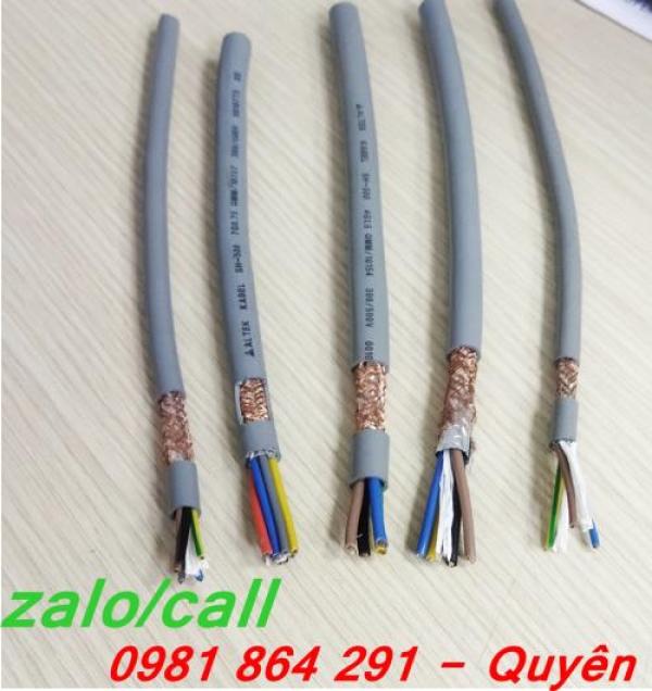 Cáp điều khiển chống nhiễu ( có lưới) 5 core x 0.5 Altek kabel